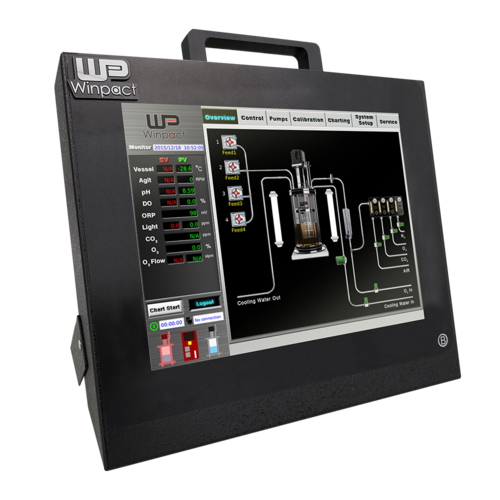 FS-05 Winpact Parallel Fermentation System HMI board/Monitor Module, FS-05-DM  |PRODUCTS|Bioprocessing Technology|Benchtop Bioreactor / Fermentor / Fermenter|Winpact Benchtop Controller