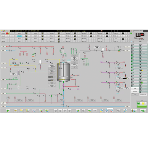 GMP Fermenter/Bioreactor with Siemens S7 series PLC Control System  |PRODUCTS|Bioprocessing Technology|Pilot & Production SIP Fermentation Systems