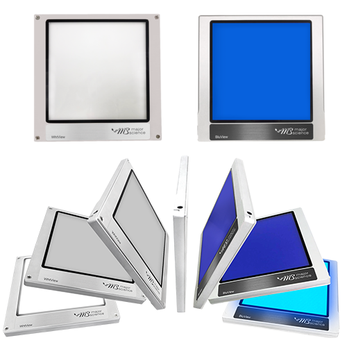 Dual LED Blue/White Light Transilluminator, MBE-200BW  |PRODUCTS|Life Sciences Research|Blue light Technology|Blue light Illuminator
