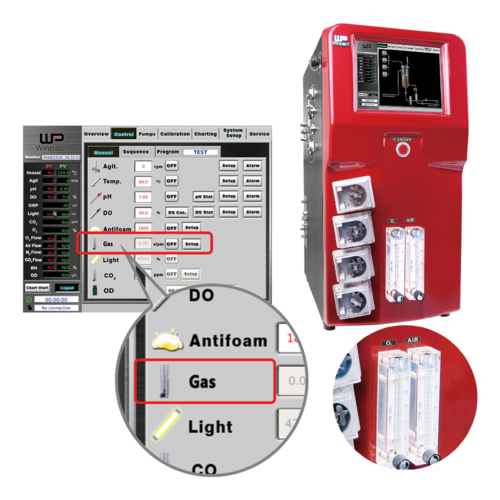 Gas Inlet Control Module, FS-O-OE  |PRODUCTS|Bioprocessing Technology|Optional Devices & Accessories